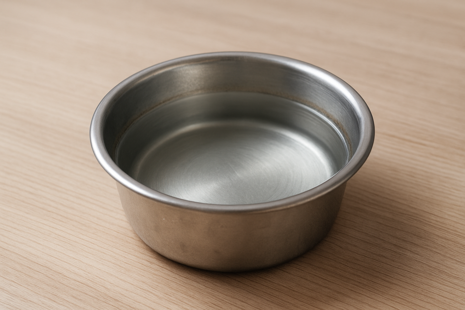 Czysta woda w brudnej misce przestaje być czysta